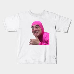 Pink Guy Kids T-Shirt